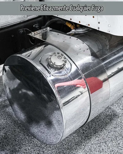 Vista 3 de Tapón de combustible diesel con bloqueo 572.1036 apto para semircamiones, 2 llaves Tapa de rosca gruesa de 3-1/2" con 5.5 TPI para Kenworth
