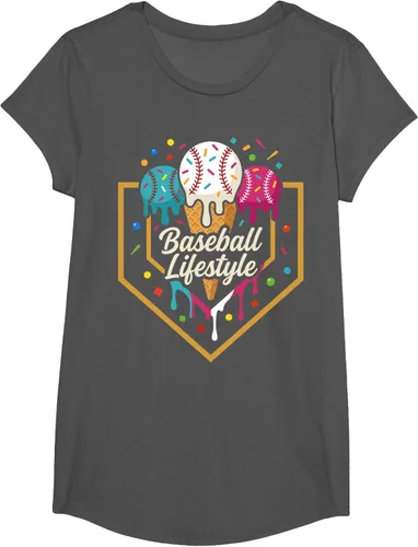 Vista 34 de Baseball Life Style Camiseta