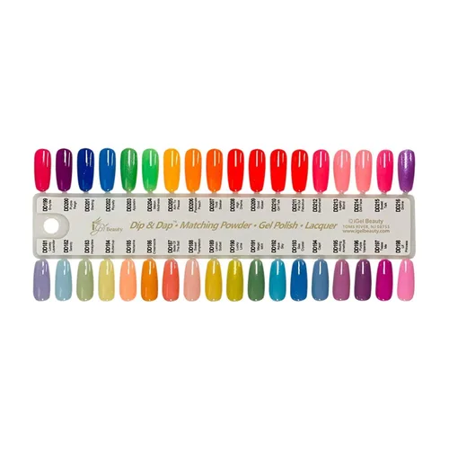 Vista 7 de iGel - Esmalte de uñas de gel 100% puro, colección Dip & Dap (DD063, orquídea brillante)