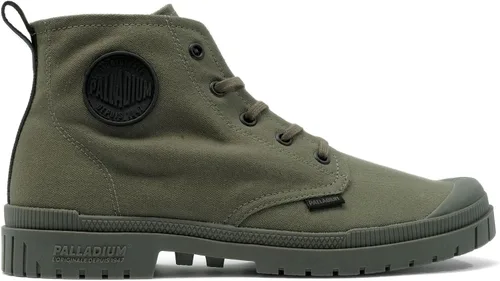 Vista 26 de Palladium Bota de lona holgada para mujer