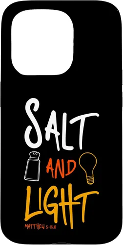 Vista 14 de iPhone 16 Salt of earth - light of the world Matthew 5:13 Case