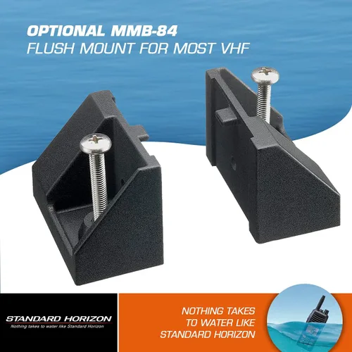 Vista 3 de Kit de montaje empotrado estándar STD-MMB-84 para la mayoría de radios VHF de montaje fijo estándar