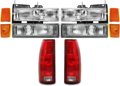 Vista 19 de EPIC LIGHTING Juego de luces traseras de repuesto compatibles con Chevrolet 92-00 Blazer [combo de 4 piezas] 9200BLZ04PC