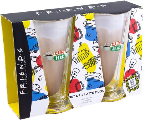 Vista 5 de Paladone Tazas Friends Latte - Juego de 2 - Producto