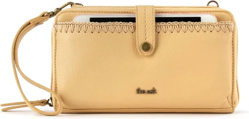 Vista 26 de The Sak Iris Bolso para smartphone cruzado Aspen Stripe / Crochet
