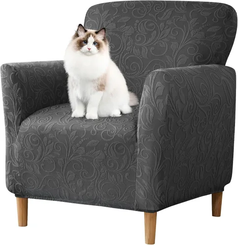 Vista 15 de Fundas elásticas para silla de banquete, fundas de terciopelo de lujo para sillón, fundas para sofá, fundas para silla, protector antideslizante