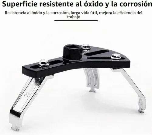 Vista 3 de Osilly Herramienta de extracción de bomba de combustible para automóvil, tapa de combustible ajustable, cubierta de tanque de combustible ajustable
