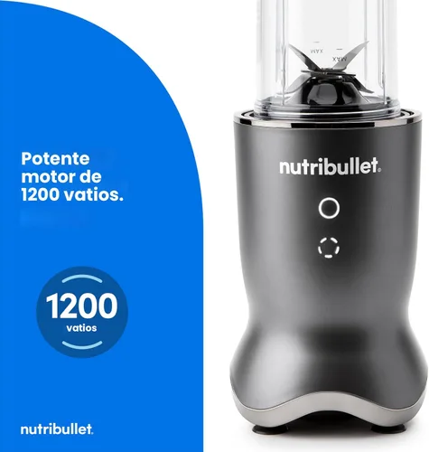 Vista 6 de NutriBullet Ultra Personal Blender NB50500, 32 onzas, Gris Gris metalizado