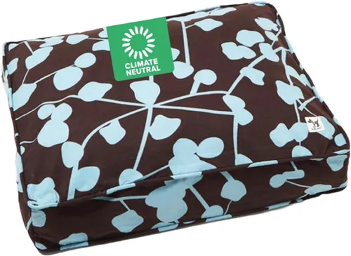 Vista 18 de Molly Mutt Pequeña Funda para Cama de Perro, Amarillo por la Mañana, Verde Oliva y Azul Claro