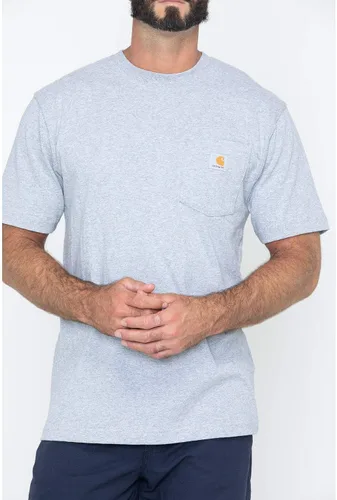 Vista 2 de Carhartt Camisa de manga corta, con bolsillo, de ajuste holgado, para hombre