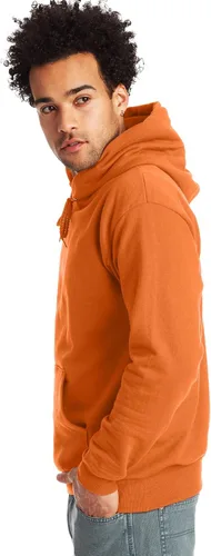Vista 2 de Hanes EcoSmart - Sudadera con capucha de forro polar de peso medio para hombre