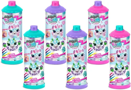 Vista 12 de Canal Toys Personaliza el paquete de 2 mini misterios de peluche de aerógrafo. ¿Qué 2 peluches obtendrás? Decora, lava, repite. Personaliza tus