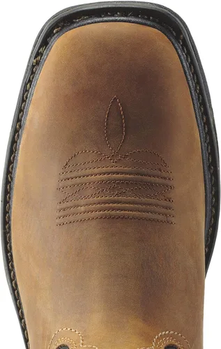 Vista 2 de Ariat Workhog botas de trabajo anchas, con puntera cuadrada, para hombre