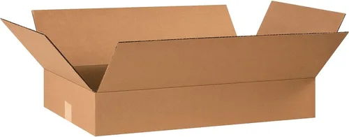 Vista 3 de AVIDITI Cajas de cartón corrugado planas de 22 x 22 x 8, planas, 22 pulgadas de largo x 22 pulgadas de ancho x 8 pulgadas de alto, paquete de 15