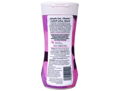 Vista 4 de Summer's Eve Lavado limpiador para pieles sensibles, Island Splash 9 oz