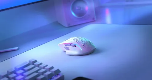 Vista 15 de GLORIOUS Mouse inalámbrico para juegos modelo I 2 para juegos, híbrido de Blanco mate