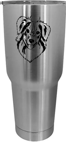 Vista 152 de Cairn Terrier - Vaso grabado con temática de perro, 30 onzas