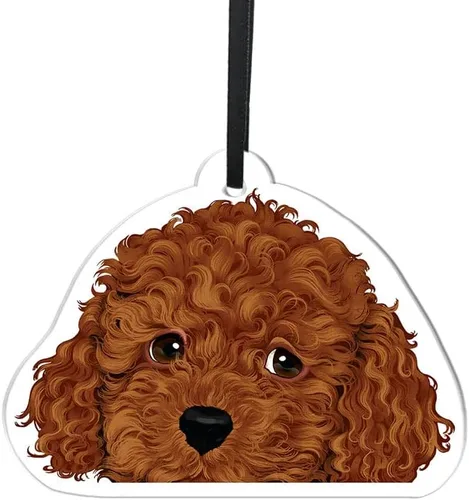 Vista 10 de WIRESTER Adorno colgante de acrílico para vacaciones en el árbol de Navidad, fiesta, automóvil, hogar, decoración de oficina, adorno listo