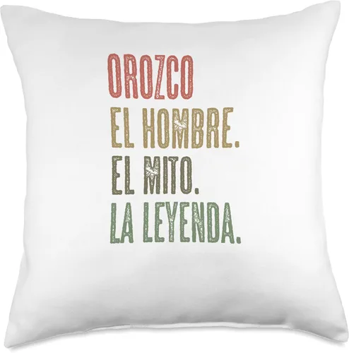 Vista 4 de OROZCO - El Hombre El Mito La Leyenda Nombre Camisa - Throw Pillow