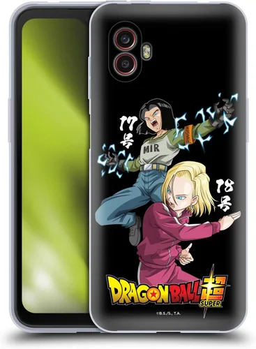 Vista 177 de Head Case Designs Funda de gel con licencia oficial de Dragon Ball Super Group Future Trunks Arc Characters [protección de grado militar] compatible