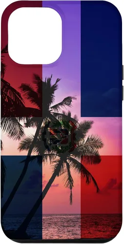 Vista 26 de Tropical Ocean Dominican Republic Flag - Dominican Pride Case for iPhone 17