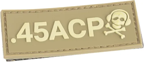 Vista 7 de G-CODE Parche Calibre - TAN en TAN - (.40 S&W)