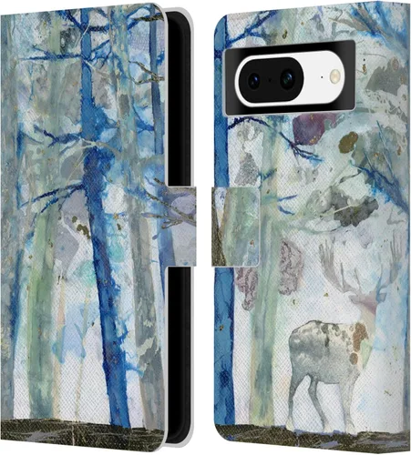 Vista 9 de Head Case Designs Officially Licensed Wyanne Half Light Nature 2 Leather Wallet Case Compatible with Google Pixel 8
