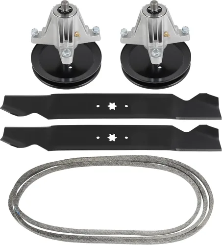 Vista 13 de SCITOO Kit de reconstrucción de cubierta, 42 piezas de cubierta de cortacésped compatible con Poulan Pro PP19A42 PB185A42 PB195H42LT PB20H42YT, 1