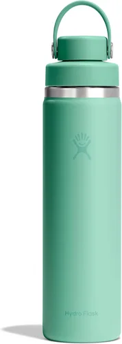 Vista 56 de Hydro Flask Botella de agua – Acero inoxidable aislado – Tapa de boca ancha para chug, antiderrames, a prueba de fugas en rocío de 40 onzas Dew