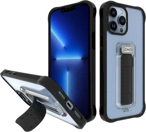 Vista 17 de Scooch Wingman - Funda con soporte de patas para iPhone 11 [Protección contra caídas de 10 pies] [Soporte de dos vías] Cubierta protectora, funciona