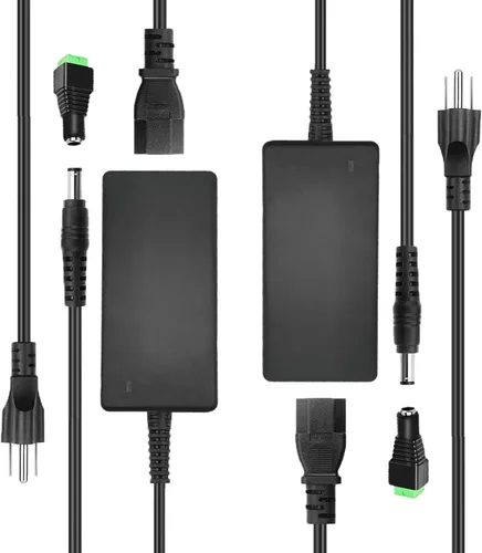 Vista 7 de 2 Pack HZHFCB Adaptador de fuente de alimentación de 24V 24 voltios 2A Adaptador de fuente de alimentación Convertidor AC a DC Transformador Entrada