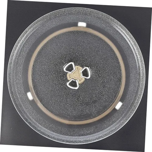 Vista 7 de Soporte giratorio de microondas, soporte universal para microondas, soporte de rodillo, bandeja giratoria, horno, plato giratorio, anillo redondo