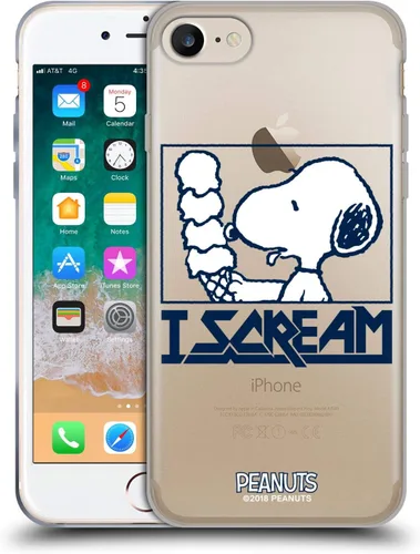 Vista 114 de Head Case Designs Funda de gel con licencia oficial de Peanuts Charlie Brown Good Grief Rock Tees [protección de grado militar] compatible con Apple