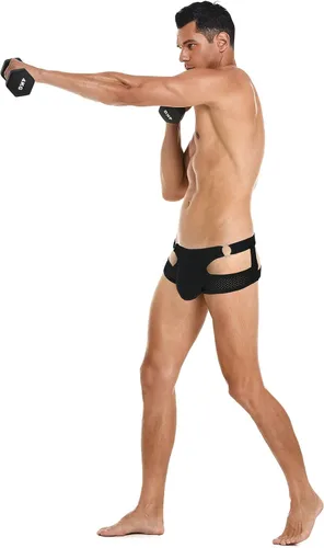 Vista 92 de SKYSPER Jock Strap Athletic Supporter para hombres Sexy Jockstrap Ropa interior masculina