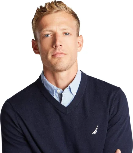 Vista 3 de Nautica - Sudadera con cuello en V para hombre