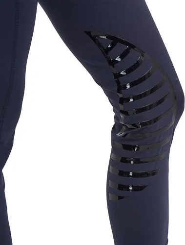 Vista 3 de HR Farm - Mallas de silicona para mujer, para montar a caballo, con agarre de gel, con bolsillo UPF50+