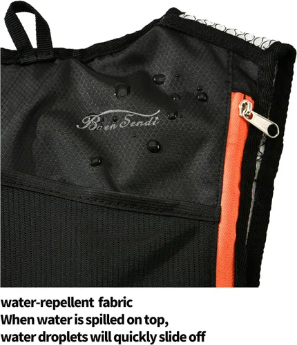 Vista 4 de Paquete de hidratación con mochila de 2 litros, ideal para deportes al aire libre, correr, senderismo, camping, ciclismo, esquí
