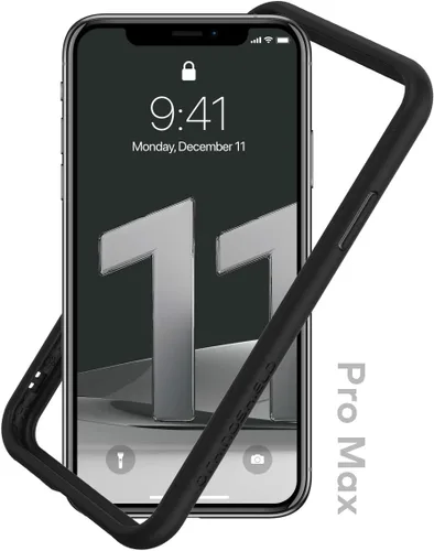 Vista 10 de RhinoShield CrashGuard NX - Funda protectora de diseño delgado absorbente de golpes compatible con iPhone 11 Pro Max, protección contra caídas de 11