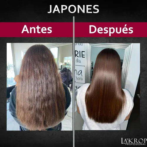 Vista 8 de LA ' KROP - Tratamiento de alisado de queratina japonesa - Liso Japones - Queratina permanente para cabello liso