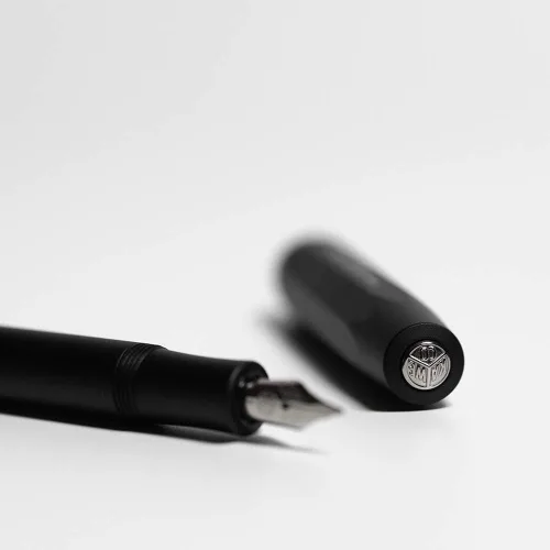 Vista 9 de Kaweco AL Sport - Pluma estilográfica, punta fina, clip octogonal (cromado)