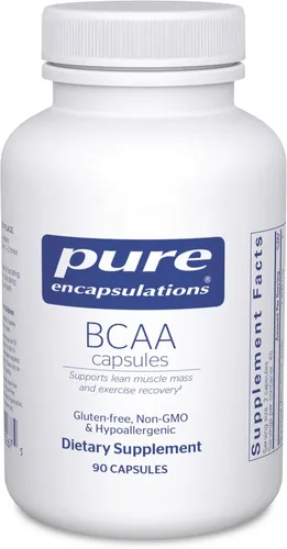 Vista 8 de Pure Encapsulations BCAA Cápsulas Suplemento hipoalergénico para apoyar la función muscular durante el ejercicio* 250 cápsulas