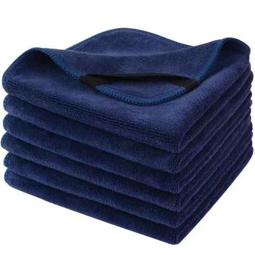 Vista 61 de SINLAND Paños faciales de microfibra de secado rápido toallita de lavado de 8 x 8 pulgadas paño de lavado facial absorbente suave paños removedores