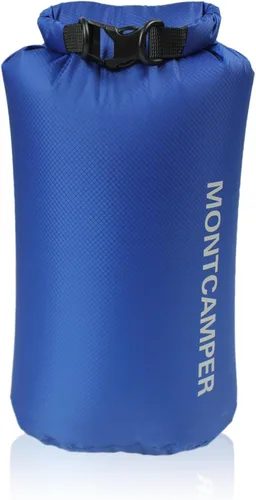 Vista 25 de Bolsa seca impermeable de 30D nailon - Adecuada para senderismo, kayak y rafting - Bolsa de almacenamiento impermeable portátil con cierre de rollo
