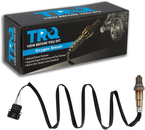 Vista 211 de TRQ Sensor de Oxígeno O2 de 4 Hilos de Banda Estrecha Compatible con VW Atlas 2.0L 2018-21, VW GTI 2.0L 2016-18, Audi A3 Quattro 2.0L 2015-18, VW
