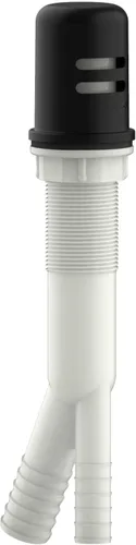 Vista 10 de Design House 522979 Lavavajillas con Separador de Aire con Cubierta, Previene el Reflujo del Agua del Drenaje, Bronce Cepillado 1.8 pulgadas x 1.8