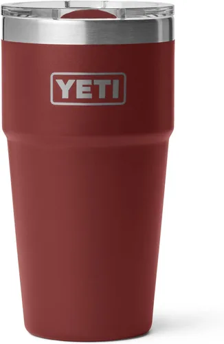 Vista 14 de YETI Rambler - Vaso apilable de 20 onzas, acero inoxidable, aislado al vacío con tapa MagSlider Verde mar