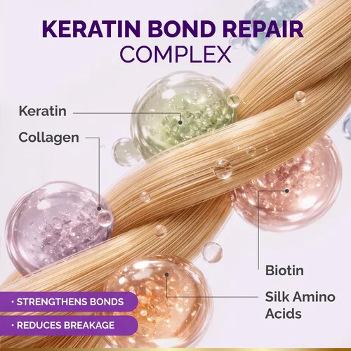 Vista 4 de Mascarilla hidratante para cabello seco, dañado y rizado - Tratamiento