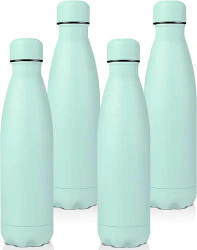 Vista 11 de Volhoply Botellas de agua aisladas de 25 onzas, paquete de 1/2/4, termo de acero inoxidable de doble pared que mantiene el frío y el calor, botella