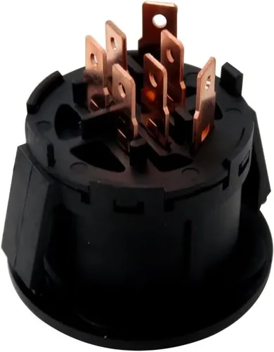 Vista 3 de 532163968 532175566 Interruptor de encendido Interruptor de llave de encendido ABS con reemplazo de llave para John Deere G110, L100, L118, L120
