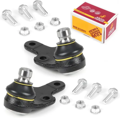 Vista 125 de Metrix - 2 juntas de rótula superior delantera K3134T para Dodge Ram 1500 4WD 94-01, Ram 2500 4WD 94-99, Jeep Cherokee 84-01, Wrangler 97-17